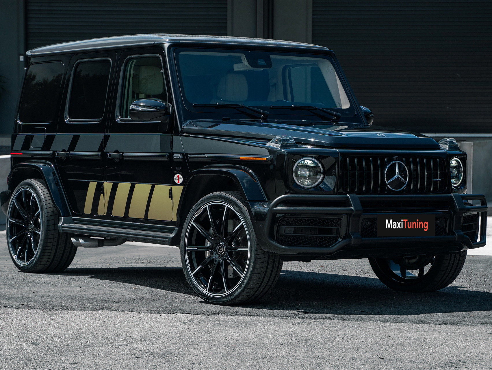 Mercedes-Benz W463 W463A W464 G-Class R22 Brabus Monoblock Z Platinum Rims